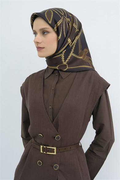 Armine  Saf İpek Twill Eşarp 9531D-85