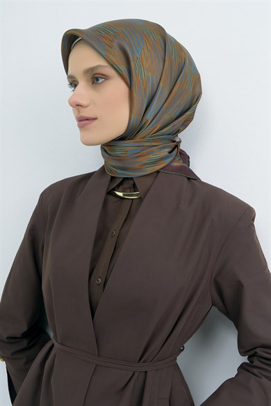 Armine  Saf İpek Twill Eşarp 9533D-54