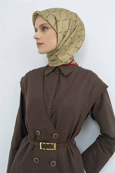 Armine  Saf İpek Twill Eşarp 9538D-82