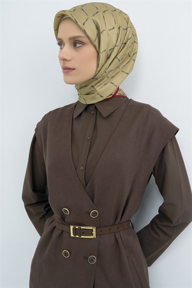 Armine  Saf İpek Twill Eşarp 9538D-82