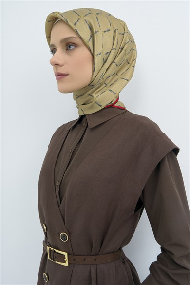 Armine  Saf İpek Twill Eşarp 9538D-82