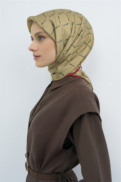 Armine  Saf İpek Twill Eşarp 9538D-82