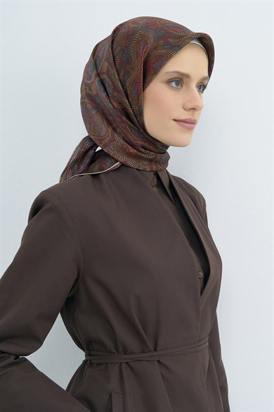 Armine  Saf İpek Twill Eşarp 9540D-34