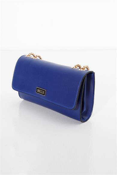 Çıt Çıtlı Zincir Askılı Çanta-Saks 23AC026