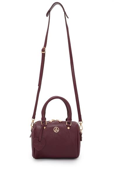 Uzun Askılı Orta Boy Speedy Çanta Bordo ARM140