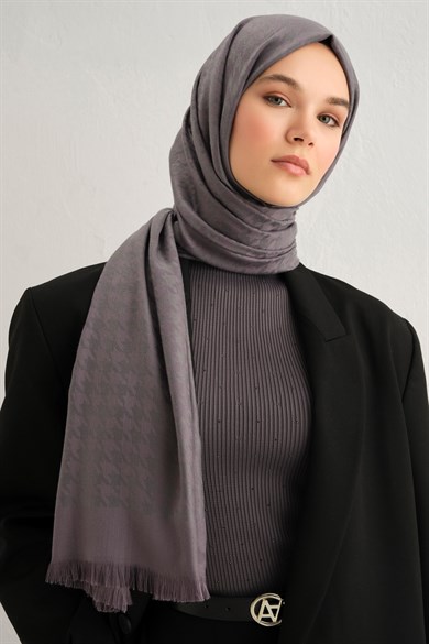 Armine Viscon Kazayağı Desen Şal 11
