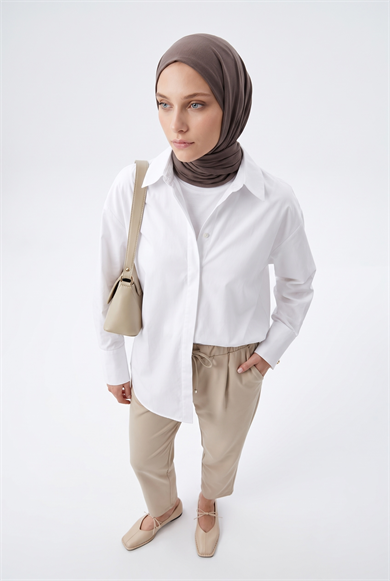 Beli Latikli Cepli Pantolon Bej 26YT209