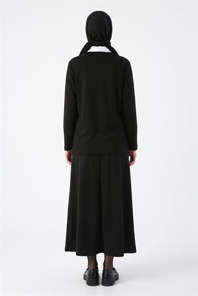 Taş Detaylı Anne Penyesi Siyah 25YTD483