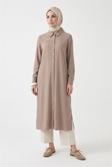 Tunik Elbise Vizon