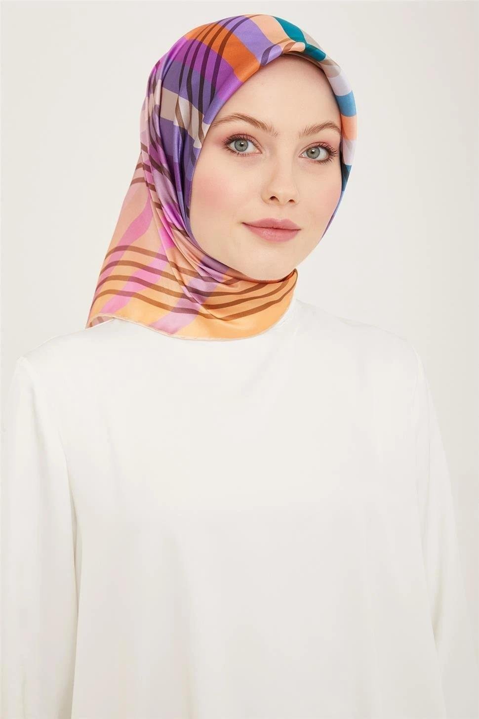 Armine Twill İpek Eşarp 24Ya9107-34
