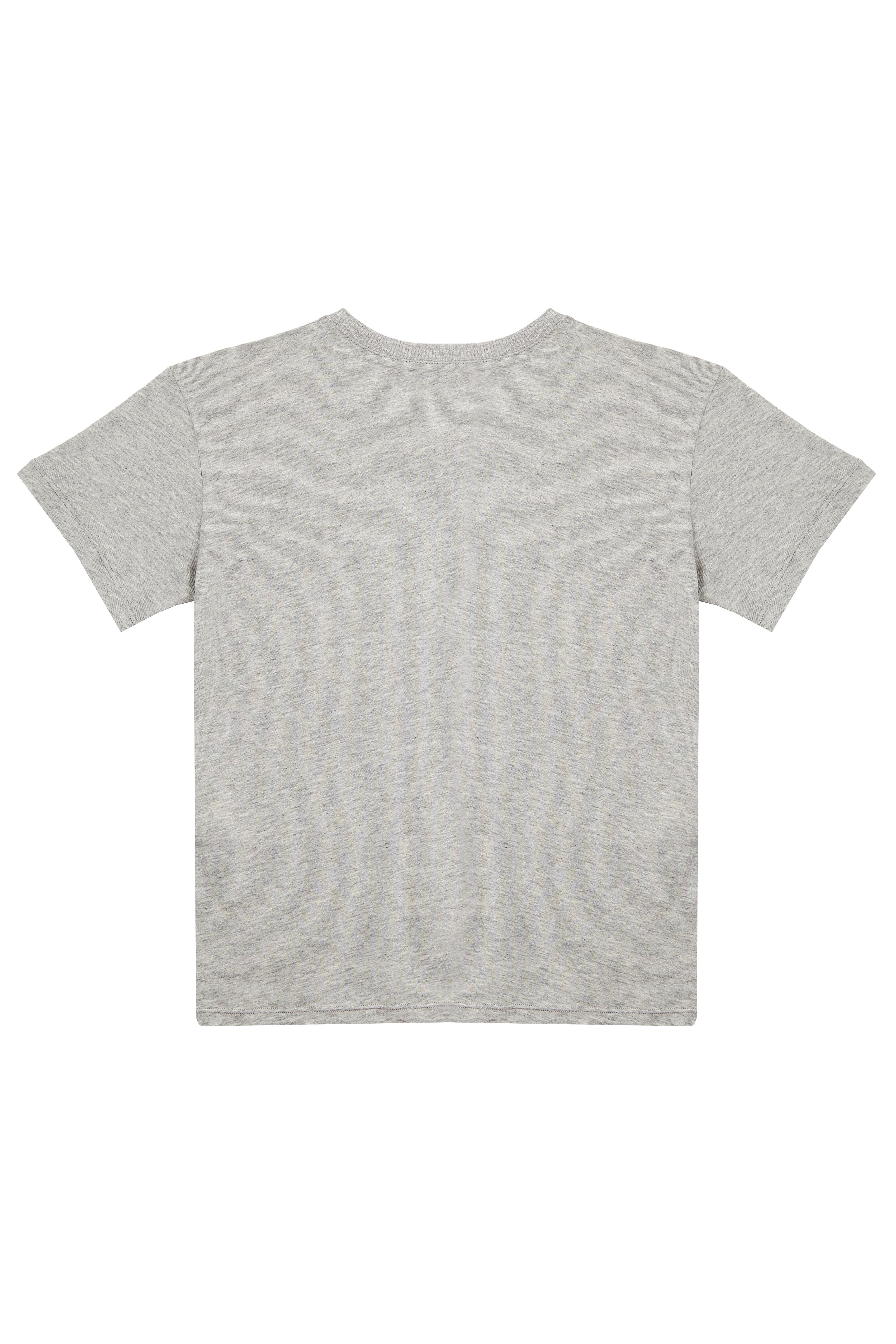 Erkek Çocuk Gri Melanj Tshirt - Logan