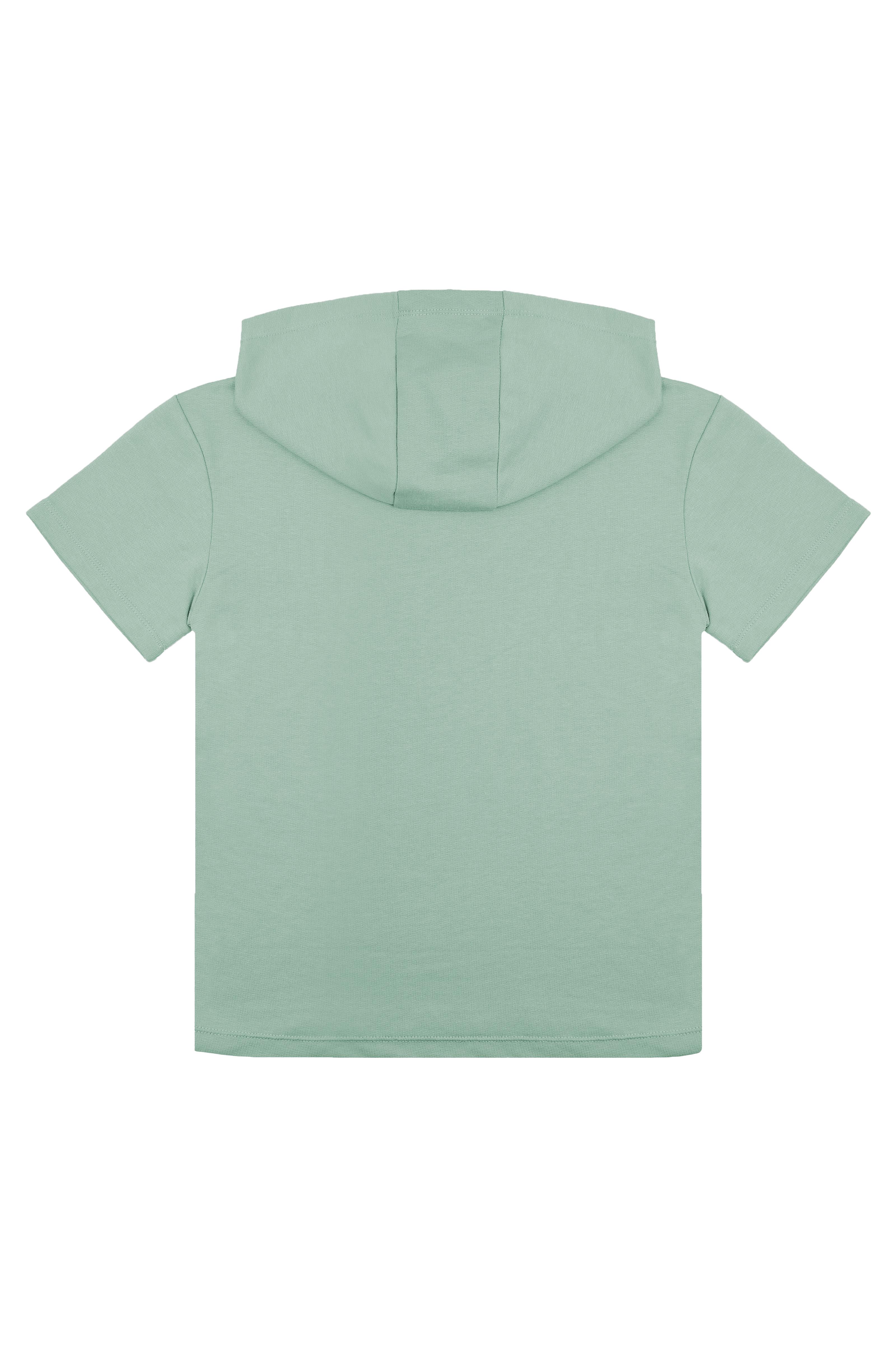 Erkek Çocuk Yeşil Şort Tshirt Takım - Aspen