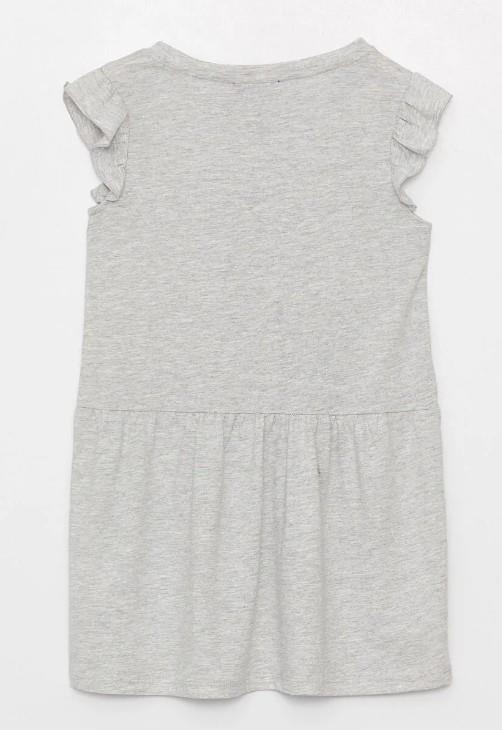 Kız Çocuk Baskılı Elbise - Flower