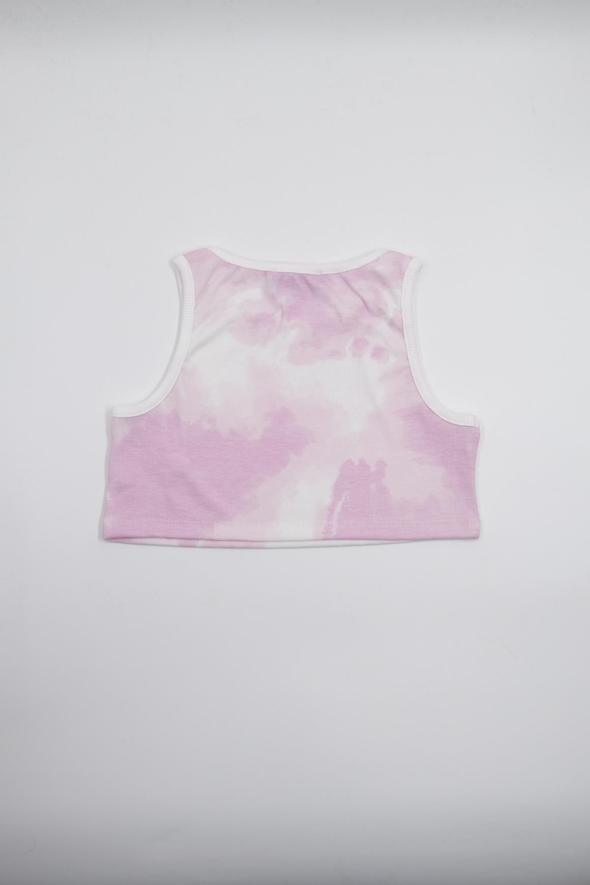 Kız Çocuk Crop Tshirt Pembe - Fitil