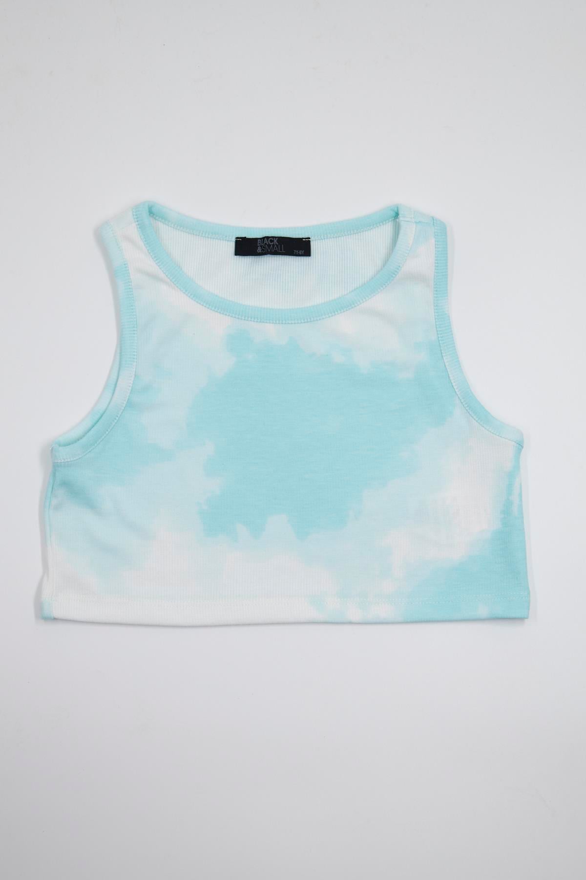 Kız Çocuk Crop Tshirt Yeşil - Fitil