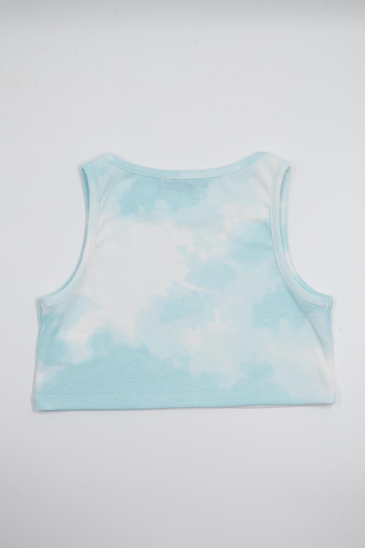 Kız Çocuk Crop Tshirt Yeşil - Fitil