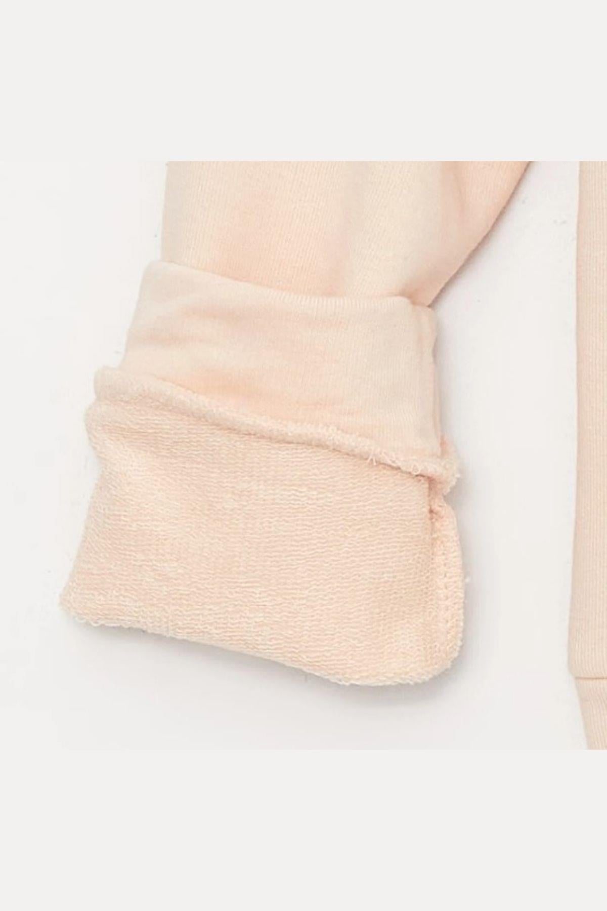 Kız Çocuk Sweatshirt Baskılı Pembe- Serena