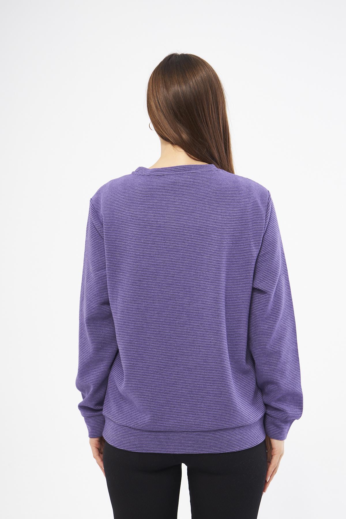 Mor Kadın Sweatshirt - Morena