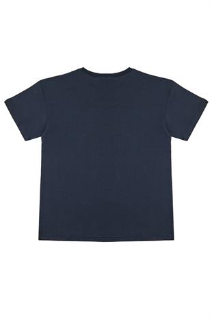 Erkek Çocuk Lacivert Tshirt - Logan