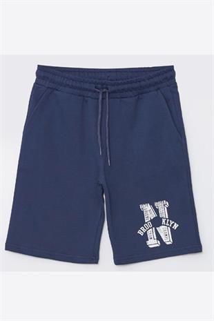 Erkek Çocuk Şort Lacivert - Deniz
