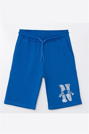 Erkek Çocuk Şort Mavi - Deniz