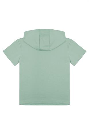 Erkek Çocuk Yeşil Şort Tshirt Takım - Aspen
