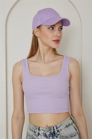 Kadın Kep Şapka Lila - Agnes