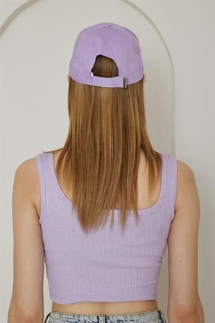 Kadın Kep Şapka Lila - Agnes