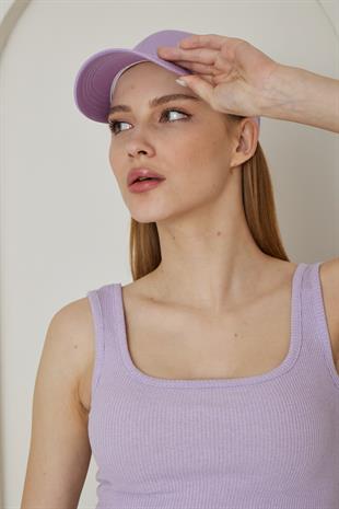 Kadın Kep Şapka Lila - Agnes