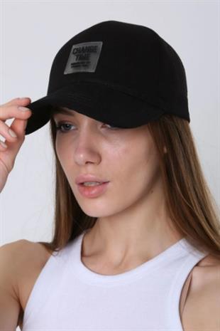 Kadın Kep Şapka Siyah - Berneda