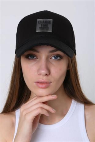 Kadın Kep Şapka Siyah - Berneda