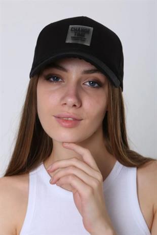 Kadın Kep Şapka Siyah - Berneda