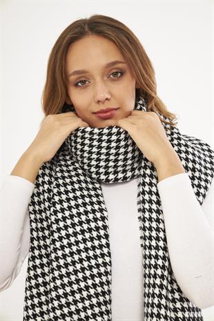 Kazayağı Desenli Şal - SAL004