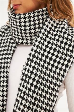 Kazayağı Desenli Şal - SAL004