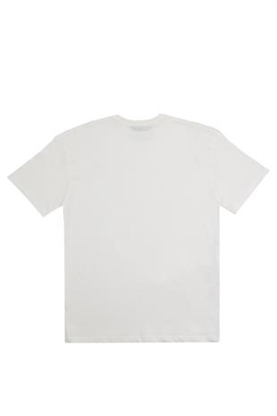 Kız Çocuk Beyaz Tshirt Baskılı- Soft