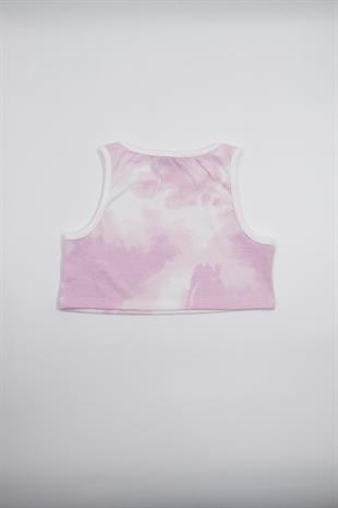 Kız Çocuk Crop Tshirt Pembe - Fitil