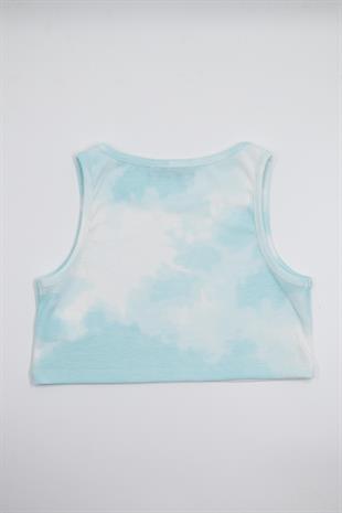 Kız Çocuk Crop Tshirt Yeşil - Fitil