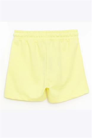 Kız Çocuk Şort Sarı- Laris