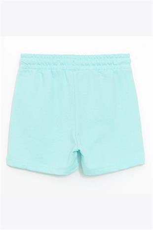 Kız Çocuk Şort Turkuaz- Laris