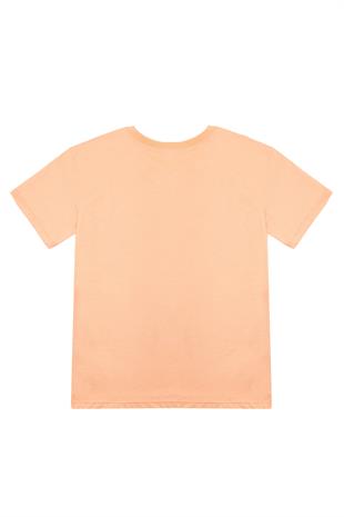 Kız Çocuk Turuncu Tshirt Baskılı- Wear
