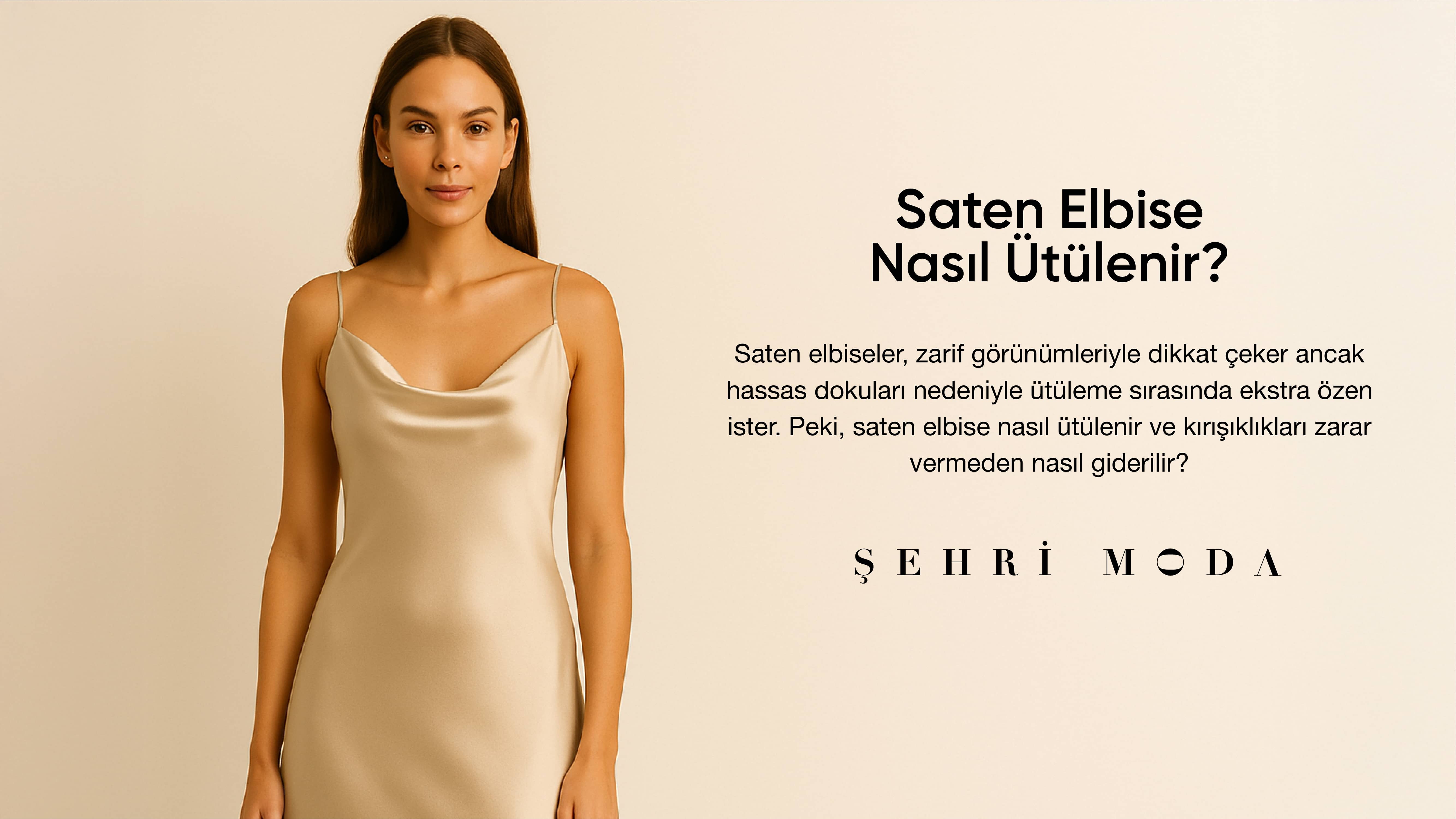 Saten elbise nasıl ütülenir