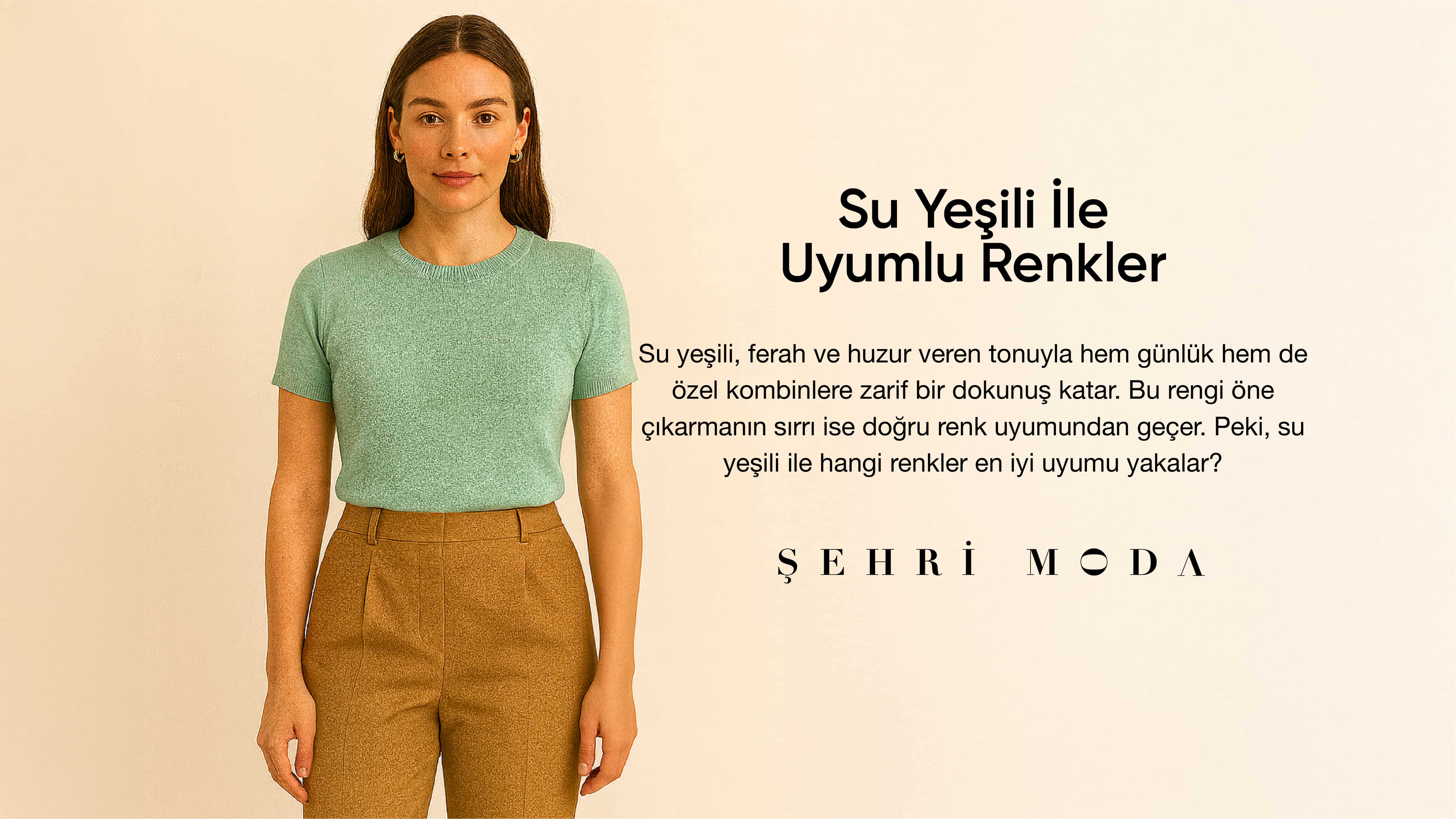 Su yeşili ile uyumlu renkler