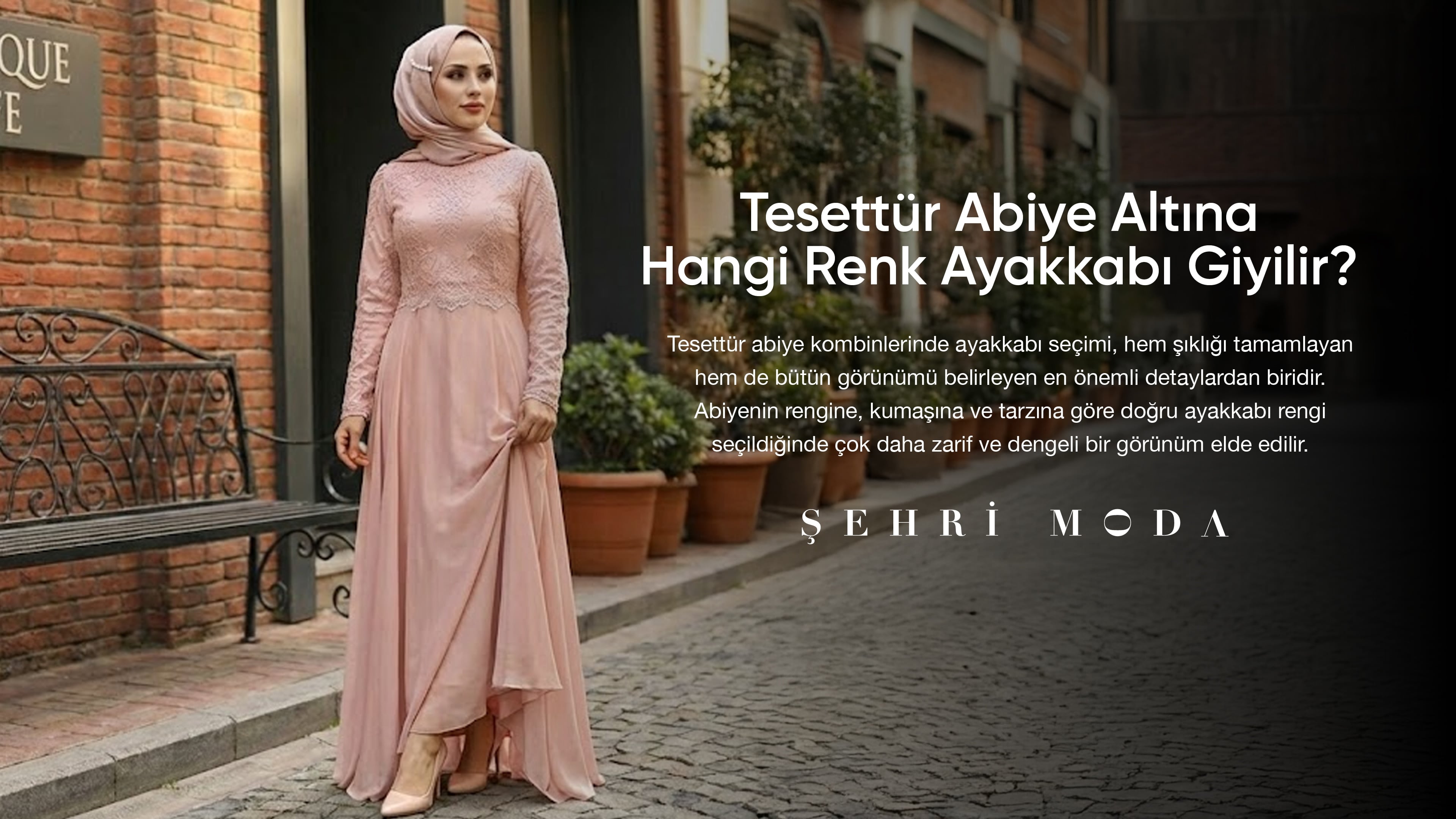 Tesettür abiye altına hangi renk ayakkabı giyilir