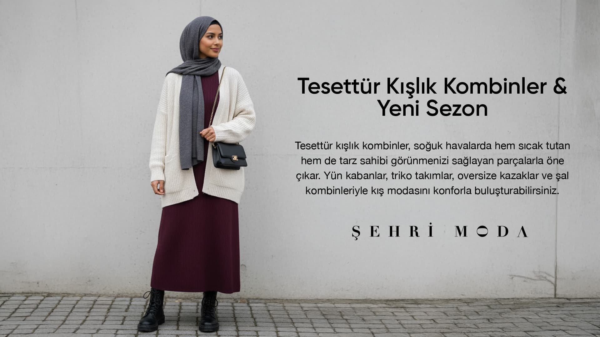 Tesettür Kışlık Kombinler