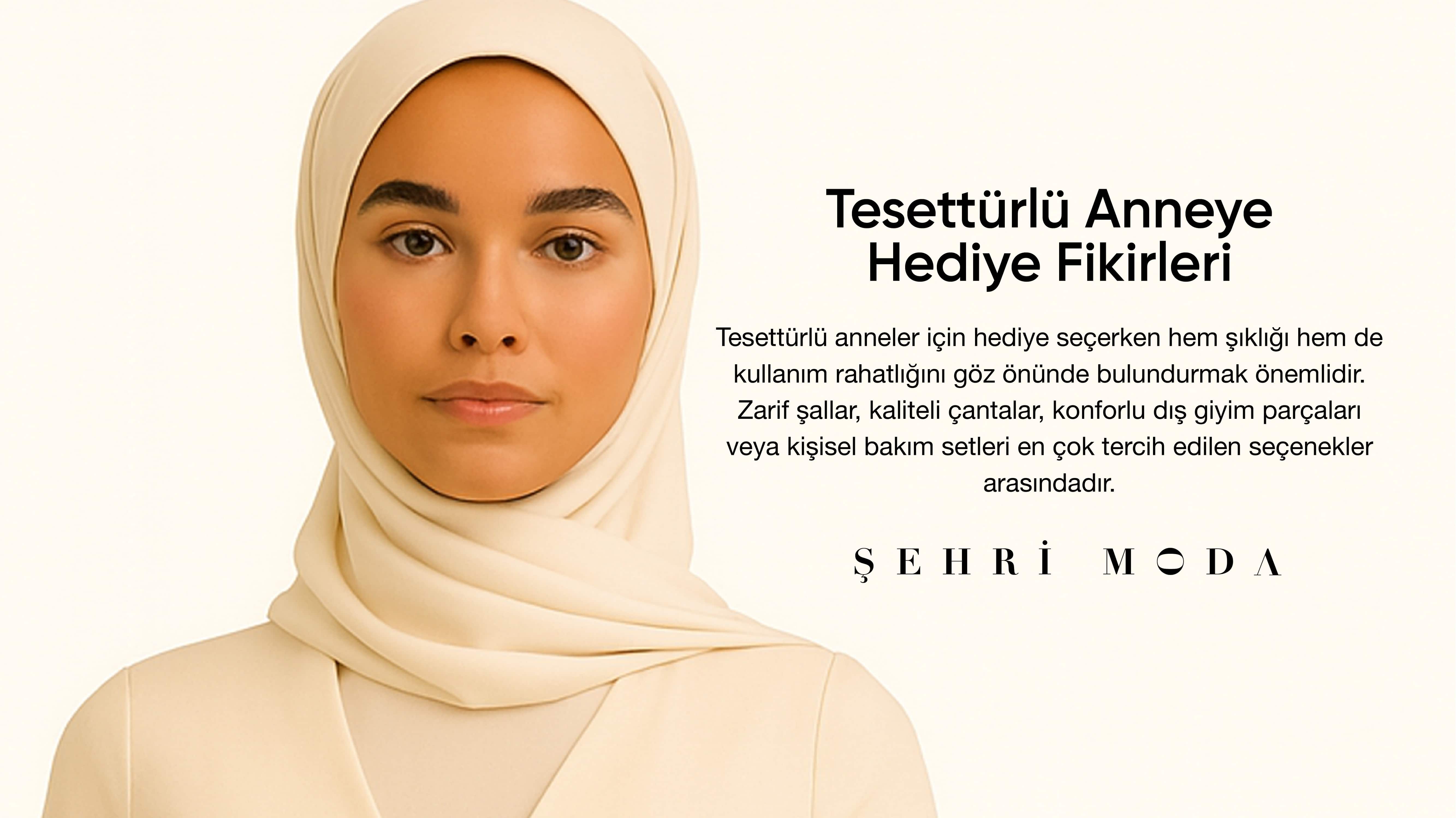 Tesettürlü anneye hediye fikirleri