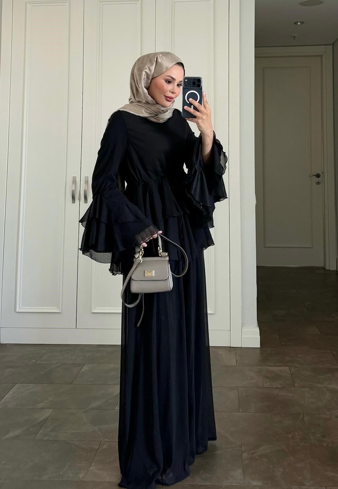 Lisa Pantolonlu Takım Siyah