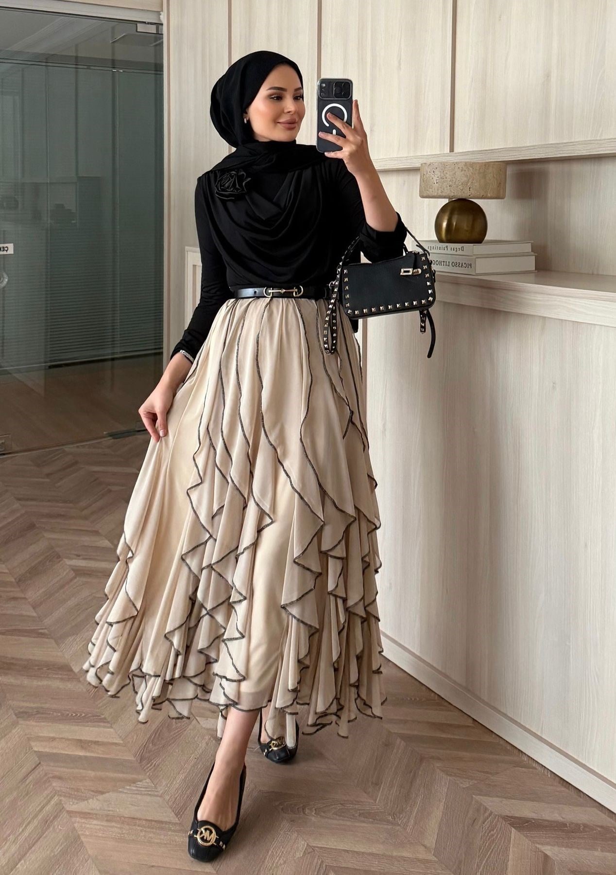 Mabel Etekli Takım Bej