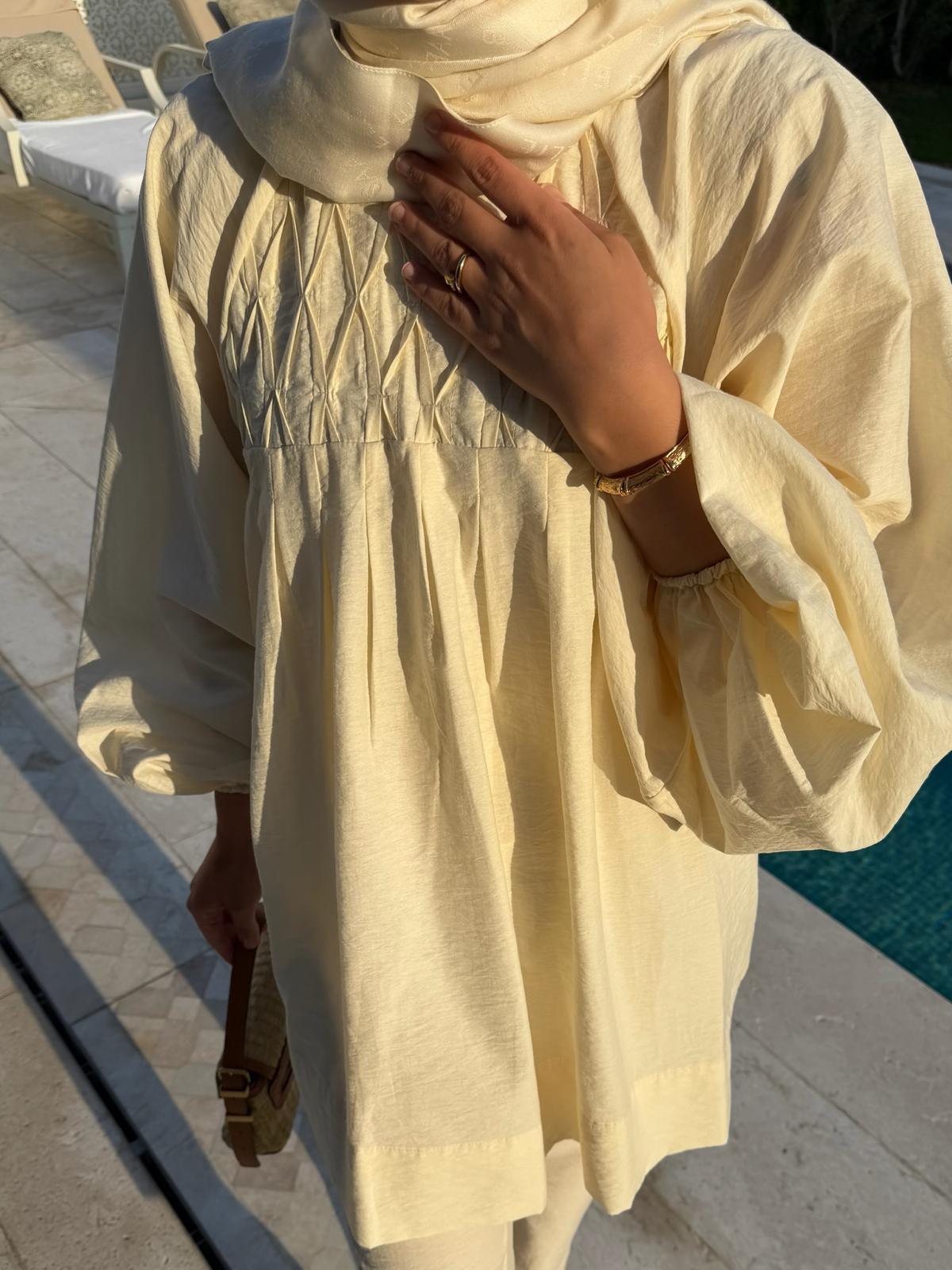 Badem Pantolonlu Takım Butter