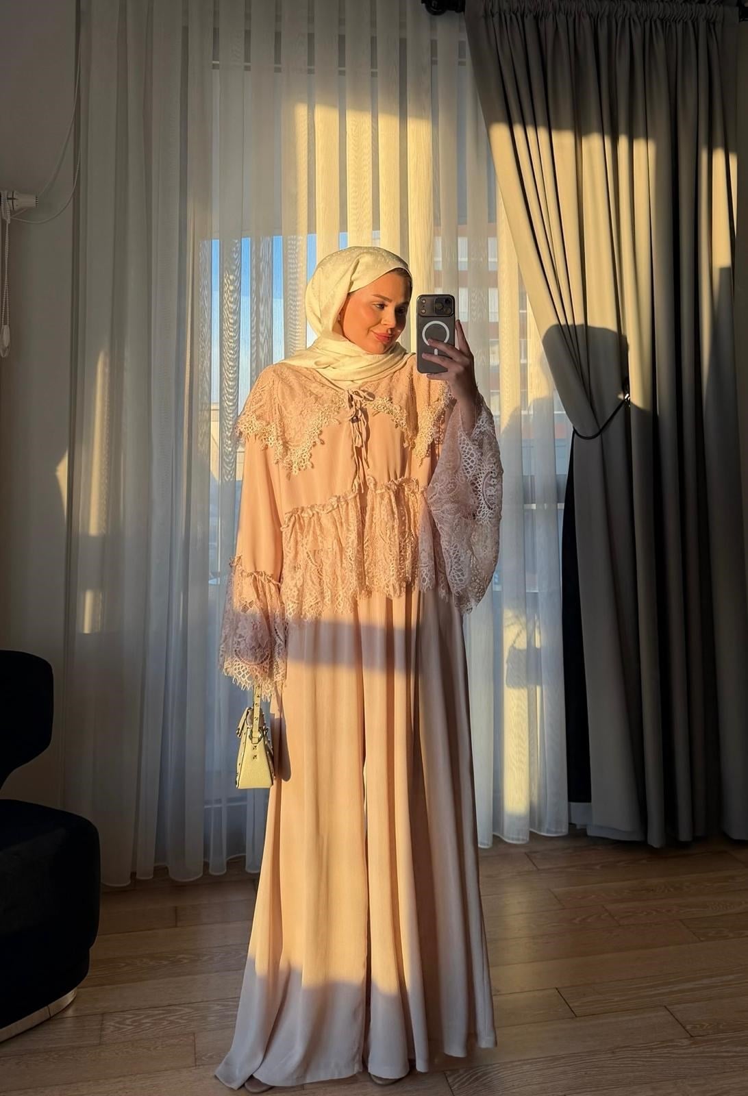Lolly Pantolonlu Takım Bej