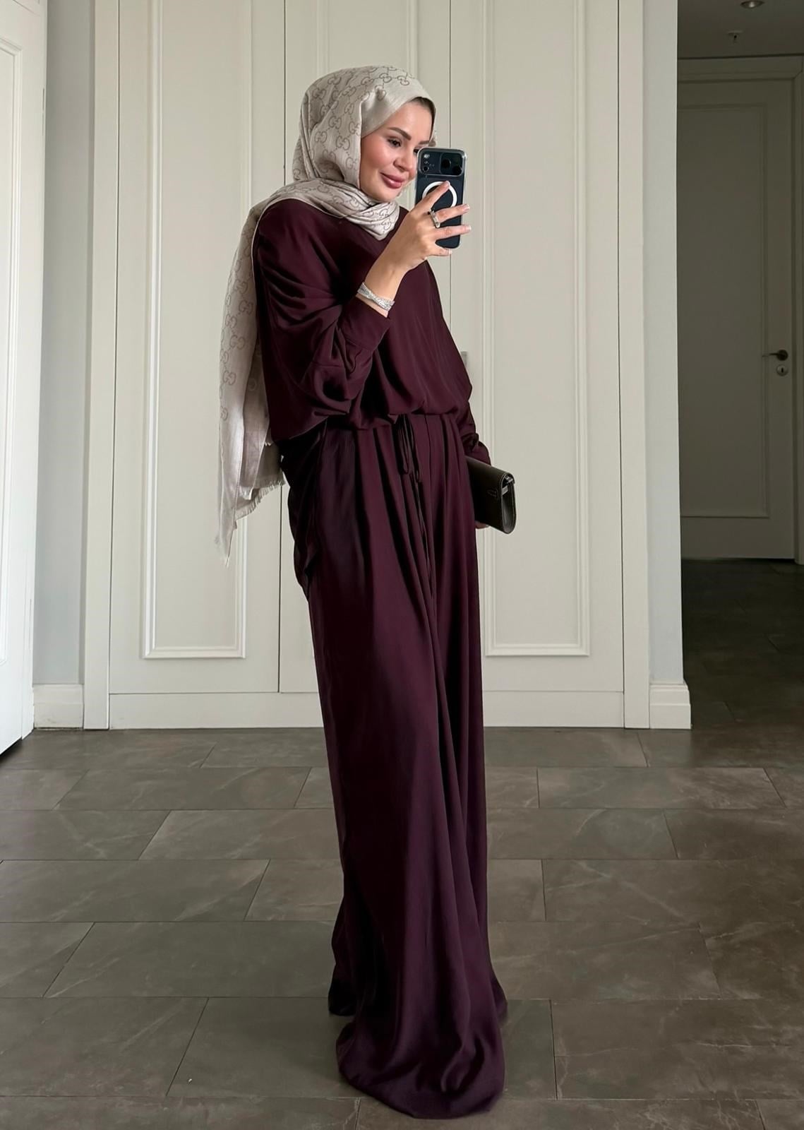 Think Pantolonlu Takım Bordo